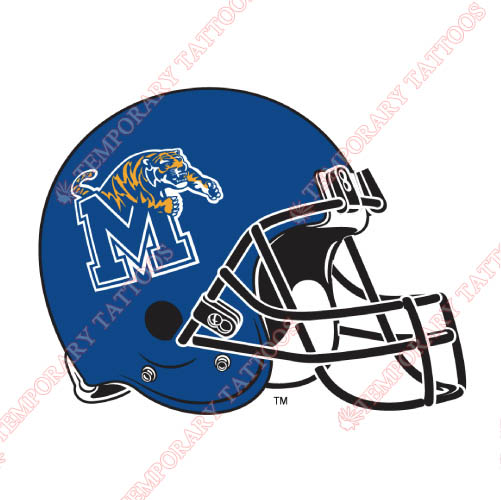 Memphis Tigers Customize Temporary Tattoos Stickers NO.5019